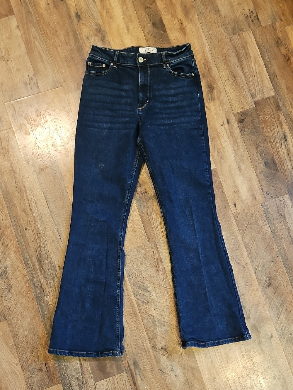👖Ardene Dark Blue Flared Jeans
